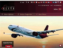 Tablet Screenshot of algarveeliteproperty.com